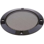 Resim 8x Ev Subwoofer Grills Daire Dekoratif Örgü Hoparlör Koruyucu Kılıf 