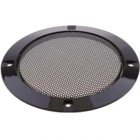 Resim 8x Ev Subwoofer Grills Daire Dekoratif Örgü Hoparlör Koruyucu Kılıf 