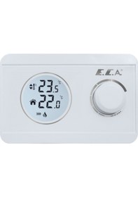 Resim Eca Poly Pure 100w Dijital Pilli On-off Kablosuz Oda Termostatı 