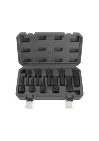 Resim Lokma Set Havalı Allen Lokma Set Uzun 1/2 10 Parça M5-m19 