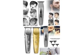 Resim Munico Paslanmaz Çelik 4 Taraklı Kaliteli Rozia Model Tıraş Makinesi Saç & Sakal Evde Kullanılabilir Pratik 