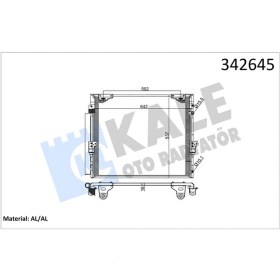 Resim Klima Kondenseri Land Cruıser Al-al 8846060400 8846060400 