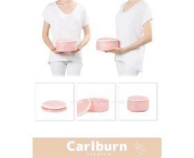 Resim Carlburn Özel Üretim Kumaş Fermuarlı Dayanıklı Çamaşır Yıkama Filesi Sütyen Yıkama Torbası 2'li Paket 20X15CM 