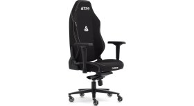 Resim Titanseat Throne Oyuncu Koltuğu Black Kumaş 4D Kolçaklı Ergonomik Tasarım ile Konforlu Destek 