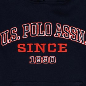 Resim U.S. Polo Assn. Erkek Çocuk Lacivert Kapüşonlu Sweatshirt 50313842-VR033 