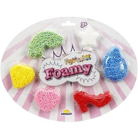 Resim Foamy Renkli Slime: Kurumayan Slime Eğlencesi 