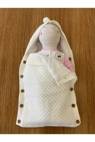 Resim Minnoş Bebe Kabartma Desen Triko Kundak Battaniye 