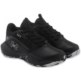 Resim Under Armour 3028513g Ua Gs Lockdown 7 Basketbol Siyah Unisex Spor Ayakkabı Siyah 