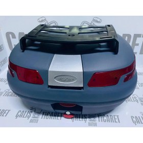 Resim Maxem Motosiklet Çantası Sl-45 Full Gri 45 Lt 