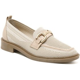 Resim Oxford Klasik Kadın Mar-25y-039-09 John May Bej Triko Bej 