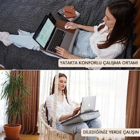 Resim Storemax - LS011 Minderli 13" ve 15.6" Laptop Sehpası 