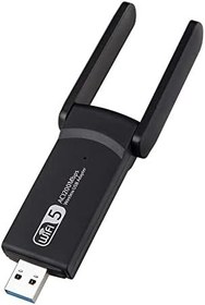 Resim AC1200 Çift Anten 1200 Mbps Wifi 5 Adaptör 