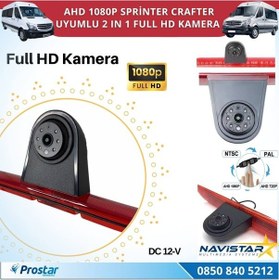 Resim Mercedes Sprinter Ve Vw Crafter İçin Profesyonel Ahd 1080p Geri Görüş Kamerası 