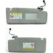 Resim Tıguan-kodiaq Güneşlik Sag Gri Makyaj Aynalı Ayna Koruyuculu Işıklı 2016-2024 