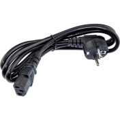 Resim Boblov 1.5 Metre C13 Power Kablosu IEC-C13 Güç Kablosu 3 x 0.75MM 1.5m Kasa Monitör Enerji Kablosu 