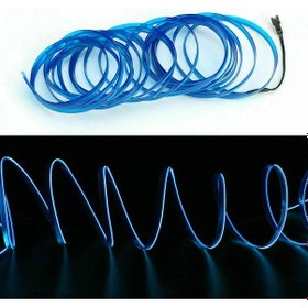 Resim Araç Içi Neon Ledi Ip Led 5 M Mavi 