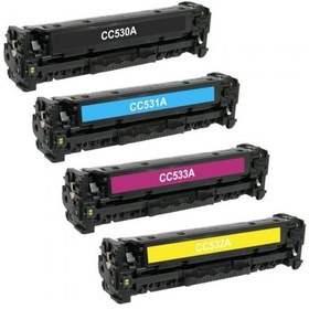 Resim Hp Color Jet Cm2320Fxi Yazici Için Uyumlu Toner Seti 4 Renk 304A 