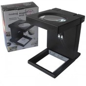 Resim -katlanır Plastık,led Işıklı Test Cıhazı Büyüteç 2.5x90mm 