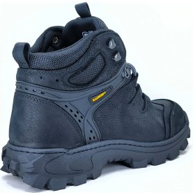 Resim Bulldozer Outdoor Bot Nubuk Deri Siyah 250004 