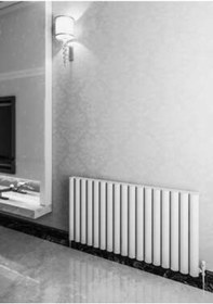 Resim Warma Ula Yatay Alüminyum Radyatör 1185x600 Pütürlü Antrasit 7946 