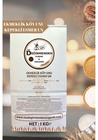Resim Ekmeklik Köy Unu - Kepekli Esmer Un - 1 Kilo 