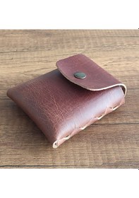 Resim Sumerian Leather Craft Deri Sigara Kılıfı Tarçın 2 