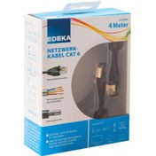 Resim Edeka Cat6 Kablo Ethernet Kablosu Ağ Internet Kablo Rj45 4 Metre 