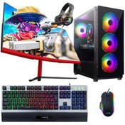 Resim TURBOX Tx5265 I7 4770 16gb Ram 512gb Ssd 4gb Rx560 23.6 Inç Curved Oyun Hazır Sistem 