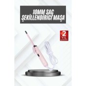Resim Afro Dalga Kıvırcık Ince Saç Maşası 10MM Saç Şekillendirici 