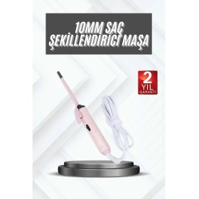 Resim Afro Dalga Kıvırcık Ince Saç Maşası 10MM Saç Şekillendirici 