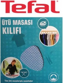 Resim Tefal Ütü Masası Kılıfı Bezi (altı Keçeli Üstü %100 Pamuk) 