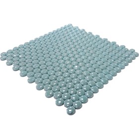 Resim MozaiKristaL Mutfak Tezgah Arası, Banyo, Havuz, Sauna, Spa, Ev, Bahçe ve İşyeri, Yaşam Alanlarının Tüm Yüzeyleri İçin 22 Mm. Yuvarlak Cam Mozaik. ( 1 m2 fiyatıdır ) 