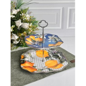 Resim Lemons Katlı Kek Kurabiye Standı 