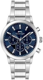 Resim Slazenger SL.09.2511.2.03 Tüm Fonksiyonları Aktif Çelik Kordon Çelik Kasa 10 ATM Suya Dayanıklı Metalik Renk Erkek Kol Saati 