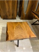 Resim Gül natural furniture Ofis Masası, Kafe Masası, Ceviz Ahşap Masa 