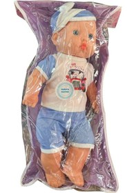 Resim Asya Oyuncak Sesli Asya Bebek 35cm Elf23202-mavi 