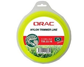 Resim Orac 3.30 MM 46 M Altı Köşe Sarı Tırpan Misinası 