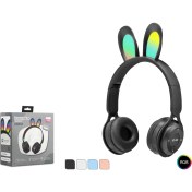 Resim Hadron Y08R Bt Kulaklık Tavşanlı Ledli 