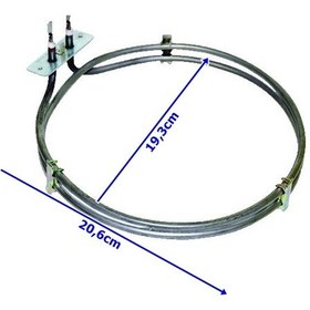 Resim Vestel-Arçelik Uyumlu-Beko Turbo Fırın Rezistans Rezistansı 2400-2600Wat 