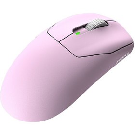 Resim MSI Forge GM340 PixArt 3311 Sensör RGB Kablosuz Pembe Oyuncu Faresi 