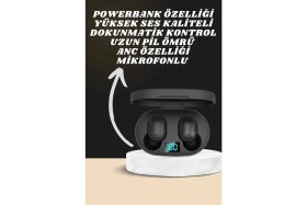 Resim İntora Dijital Göstergeli Kulaklık ve 7 Kordonlu Akıllı Saat Android ve Ios Uyumlu Uyku Takibi Sesli Görüş 