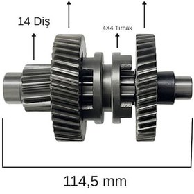 Resim Kanuni Atv 150 U Şanzıman Ileri Geri Dişli 