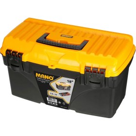 Resim Mena Rise Cs/18 Düz Kapaklı Klasik Takım Çantası, Polipropilen, Siyah/sarı, 18 ’’ 