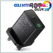 Resim Prestigegoods Etop Hızlı Şarj Cihazı 3.0 - İphone 12/13 Uyumlu, Xiaomi Redmi Poco X3 İçin Usb Şarj, Led Dijital Ekranlı Hızlı Şarj Duvar Telefonu 