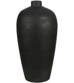 Resim Vitale Black Seramik Vazo 35x80 Cm Ak.jh0026 