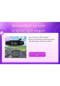 Resim Teknofaji Araç Hız Ölçer Evrensel Gps Hız Göstergesi Solar ve USB Şarj/güneş Enerjili Hız Ölçer S98 Hud Ekranı 