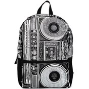 Resim Mojo Boombox Speaker Backpack - Hoparlör Çanta 