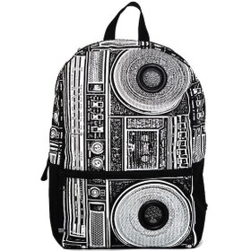 Resim Mojo Boombox Speaker Backpack - Hoparlör Çanta 