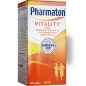 Resim Pharmaton Vitality Ginseng G115, 11 Vitamin ve 6 Mineral içeren Takviye Edici Gıda 30 Tablet 