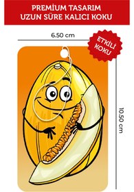 Resim Genel Markalar SEMPATİK KAVUN GÖRSELLİ VE KAVUN ESANSLI OTO KOKUSU VE AKSESUARI 